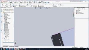 SolidWorks. коробка из листового металла. базовая кромка. ребро кромка. обьединение. развертка.