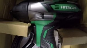гайковёрт сетевой бесщёточный, распакуй впервые в мире.HITACHI WR16SE AC brushless unpacking HITACH