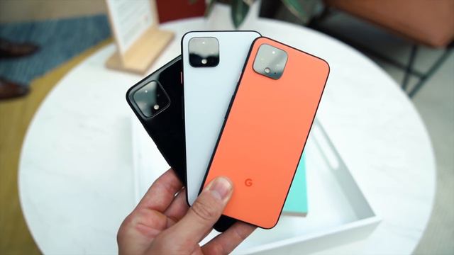 Google Pixel 4 - ALL THE COLORS - Color Comparison! смотреть онлайн