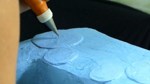 МК: торт в виде джойстика Сони Плейстейшн 4