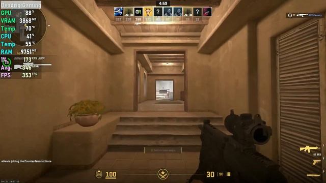 RTX 4060 Counter Strike 2 | i5 13400F + RTX 4060 CS2