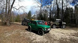 Выезд на Бездорожье, Great Wall на сафарях 500, Toyota LC70 на 35 Silverstone, опоздали на встречу(
