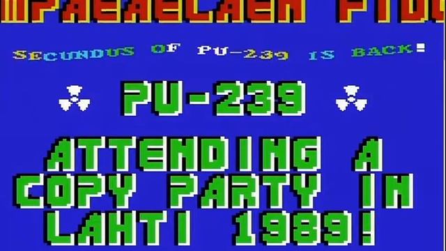 PU-239 1989 IN LAHTI (VIC-20+3K)
