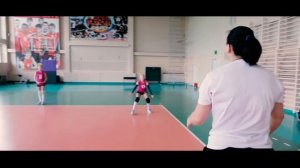 Тренировочное занятие волейбол