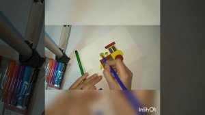 Видео-урок для детей. Аппликация "Паровозик".