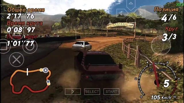 Sega rally psp /вес игры 180мб!!! смотреть онлайн
