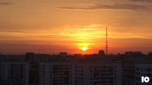 Восход солнца в Челябинске ӏ Sunrise in Chelyabinsk