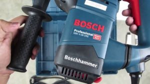 Mesin Bor Beton Rotary Hammer Drill + Demolition Bosch GBH 3-28 DRE Professional