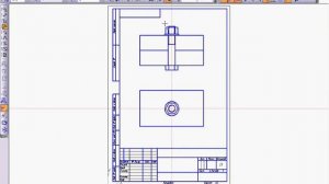 Компас-3D. Самоучитель. Раздел черчения: Соединение болтом
