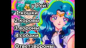 Тест по Сейлор Мун