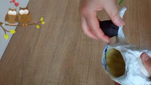 Совы из пластиковой бутылки