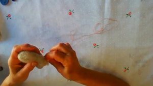 Игрушки своими руками. Вяжем спицами. Собака своими руками. Вязаная собака.- Dog crochet 1ч