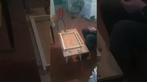 Натяжка проволоки на рамку дадана