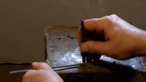 Изготовление насторожки проходного капкана КП-120, часть 1.