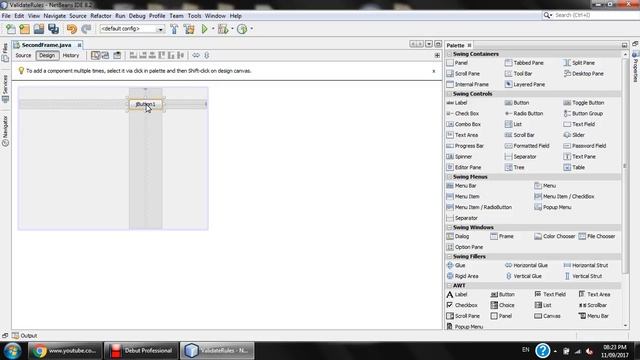 11 Sep 2017 - Demonstration of GUI Validations & Mouse Events. смотреть онлайн