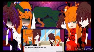 Aftons react to Afton kids first words||Small Mike AU||read desc