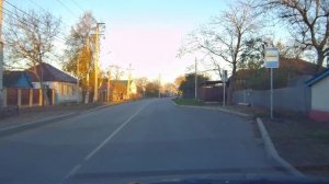 Город Михайловск. Проедем по городу в сторону хутора Подгорного по улицам Войкова, Орджоникидзе.