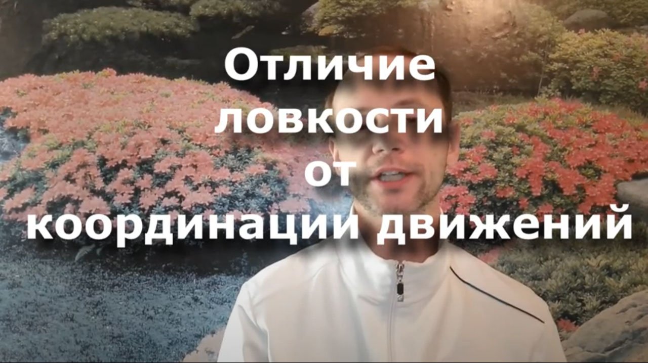 Отличие Ловкости от Координации движений