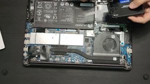 Ноутбук Huawei matebook d 15 mrc-w10 разборка, установка дополнительного (второго) диска  SSD (HDD)