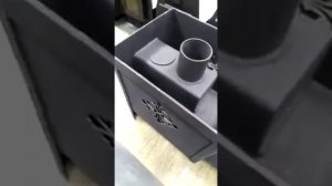 Банная печь "Былина" с выносом топки