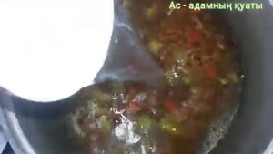 Суп из красной фасоли *Фасолевый суп без мяса* Етсіз бұршақ сорпасы * Қазақша рецепт * Red Bean Sou