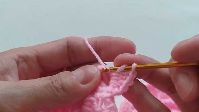 Ч2. Красивый детский плед, одеяло узором из необычных ракушек вяжем крючком. Подробный МК