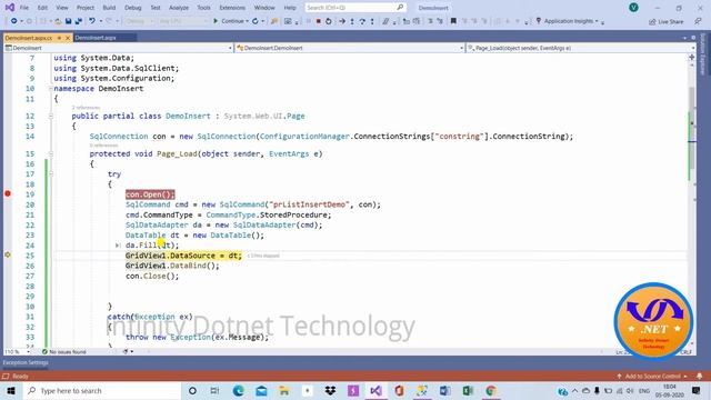 how to bind grid view data in asp.net using store procedure смотреть онлайн