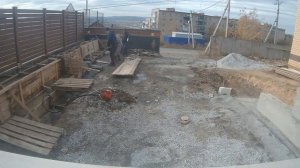 5 Октября из за всемирного потепления выдавило бетоном опалубку!