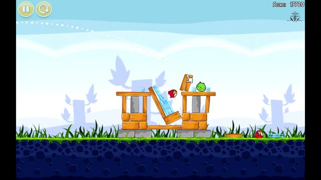 Angry Birds Seasons : 10 minutes of gameplay смотреть онлайн