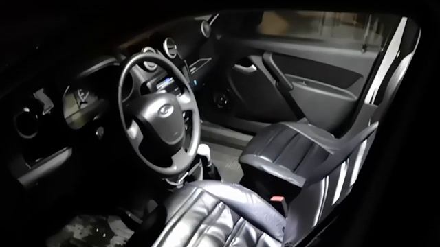 Свет в салоне Лада Гранта смотреть онлайн