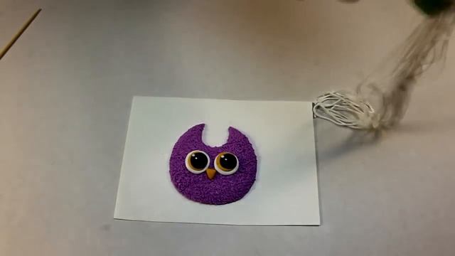 Совушка из полимерной глины. Мастер-класс смотреть онлайн