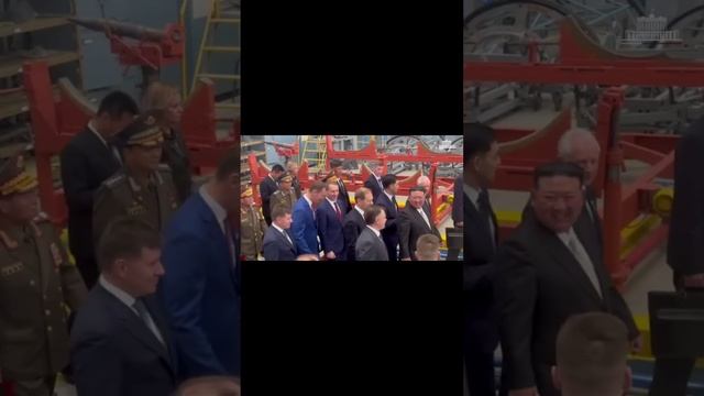 Ким Чен Ын посетил российские авиационные заводы