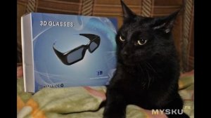 Китайский клон NVIDIA 3D VISION - затворные IR 3D очки | #Обзор