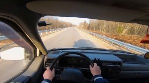 Volkswagen Transporter T4 1.9   POV Test от первого лица / test drive from the first person