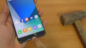 Samsung Galaxy Note 7 против Ножа и Молотка