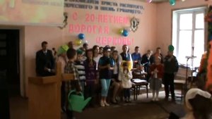 Детская сценка на жатву