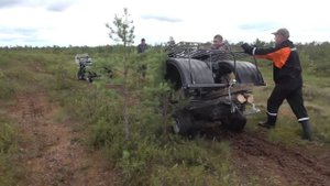 Полноприводный трицикл  Амфибия Васюган. Отзыв владельца.