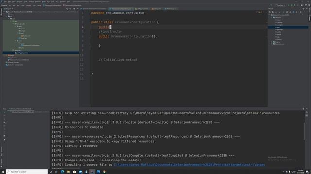 selenium framework 2020 part 2