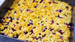 Популярный рецепт пирога со смородиной времён СССР: так готовила моя бабушка.