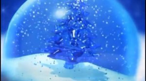 Футажи новогодние   Волшебный шар   dif+alpha