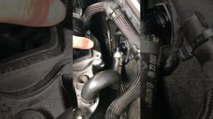 Снимаем AGR Ventil Mercedes W211 / 220 CDI