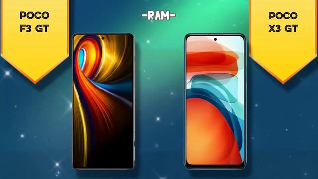 Poco F3 GT vs Poco X3 GT