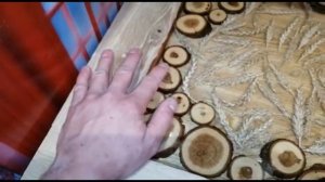 Столешница из эпоксидной смолы.