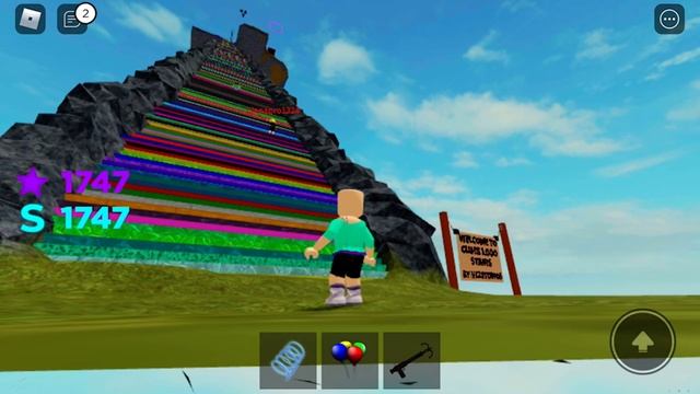 Roblox climb 1000 Stairs (Gameplay) Enjoy with Vika / Прохождение Игры Роблокс с героем смотреть онлайн