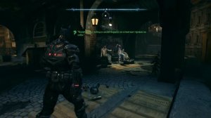 Количество побед в своей борьбе он отмечает прямо на себе - Batman: Arkham Knight (Загадка Риддлера