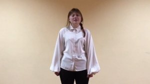 Алёна Загорская. 15 лет. Муса Джалиль - Варварство