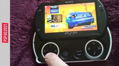 PSP GO коллекция игр. тест God of War: Chains of Olympus #psp #лучшиеигры