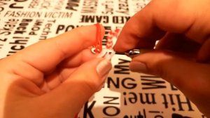 Классный Рождественский Леденец из резиночек(Rainbow Loom)Candy Cane Charm for Christmas