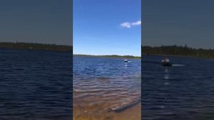 Лодка Вега на воде