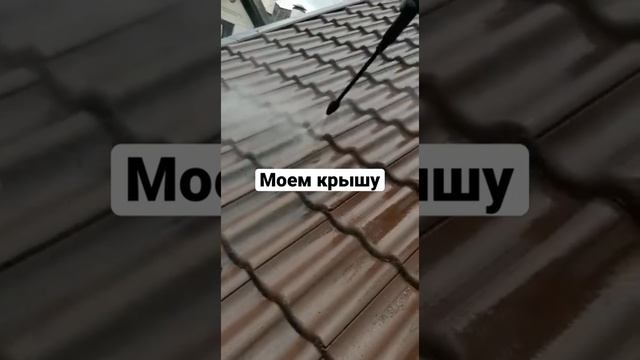 Моем крышу